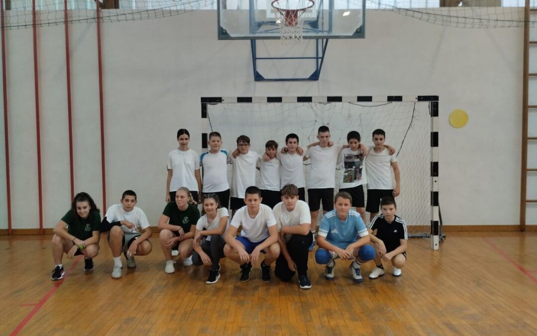 Školsko natjecanje u rukometu – Čabar vs. Gerovo