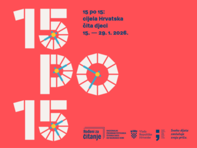 NACIONALNI ČITALAČKI IZAZOV„15 PO 15: CIJELA HRVATSKA ČITA DJECI“